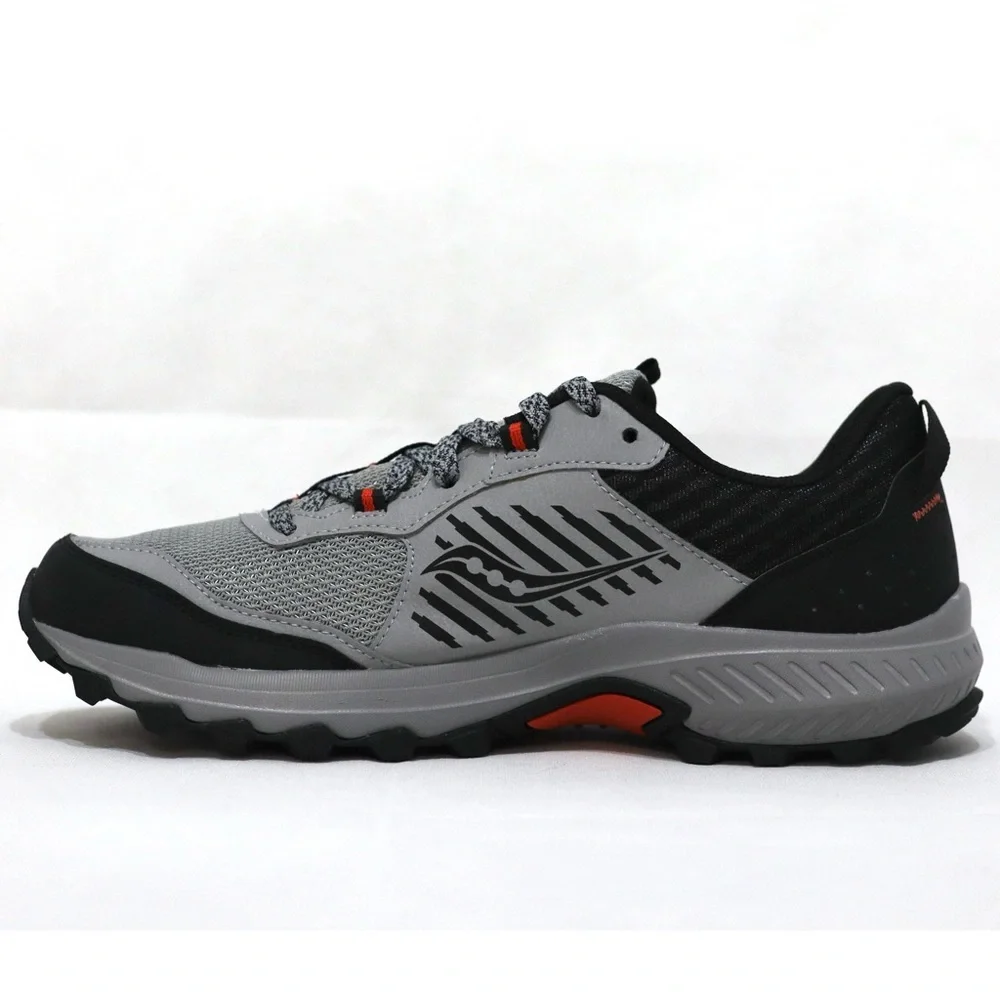 Saucony Men’s Excursion TR15 Trail/Athletic Shoes Alloy Scarlet Gray Black US 11